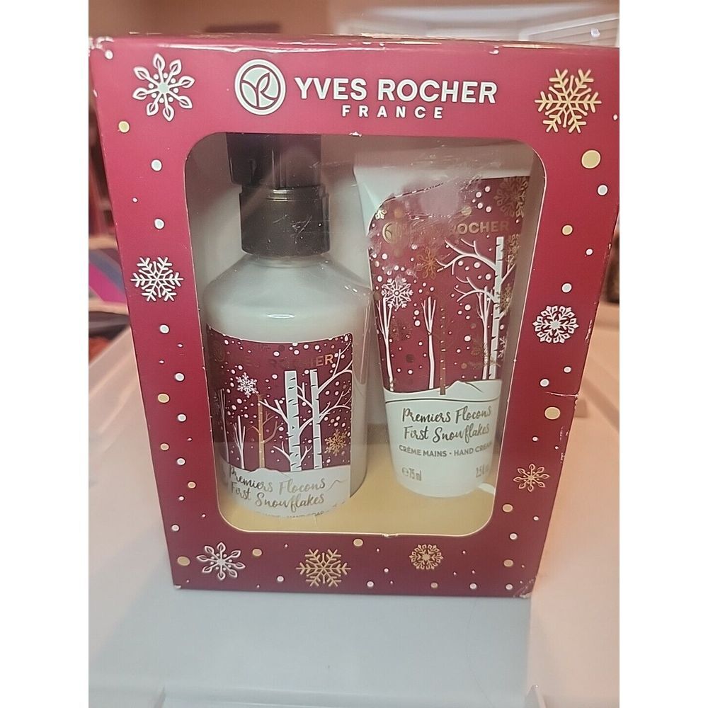 Yves Rocher Hand Soap & Hand Cream Gift Set - Limited Edition Christmas Scent